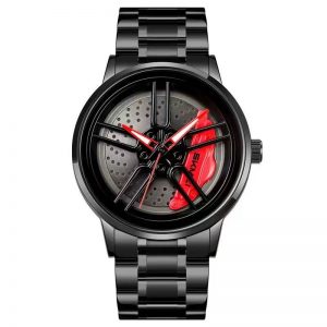 roue montre de luxe pour hommes étanche rotatif Sport voiture jante homme montre de haute qualité mode meilleure vente montres à Quartz pour hommes