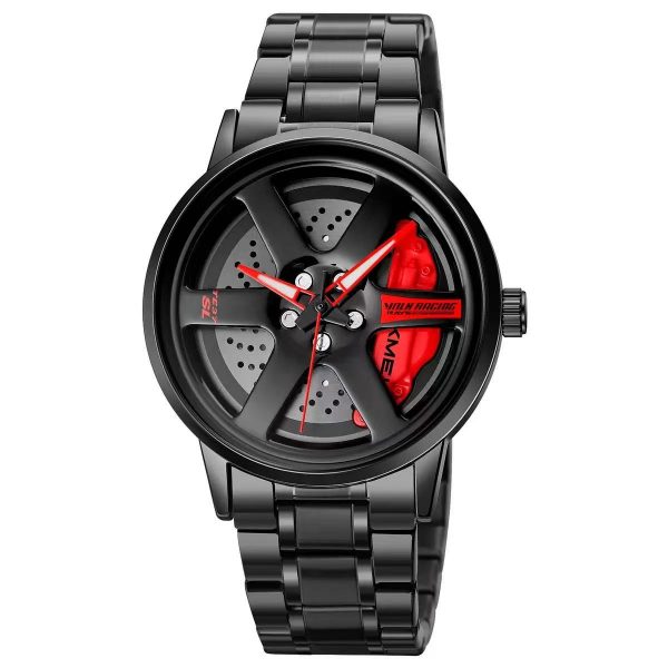 roue montre de luxe pour hommes étanche rotatif Sport voiture jante homme montre de haute qualité mode meilleure vente montres à Quartz pour hommes - Image 3