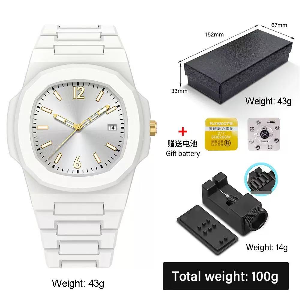 Creative Middle East Arabic Digital Plastic Strap Quartz Men's Watch Casual Waterproof Sports Women's Clock Customizable
